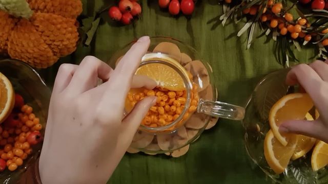 АСМР Облепиховый чай ? ASMR тихий голос смотреть онлайн