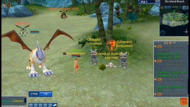 Digimon Training: Level 1 - 46 in 4 minutes! - Digimon Masters Online смотреть онлайн