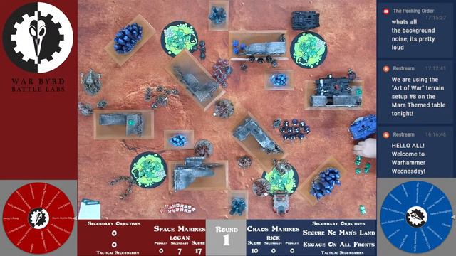 WARHAMMER WEDNESDAY LIVE! Chaos Space Marines VS Space Marines! смотреть онлайн