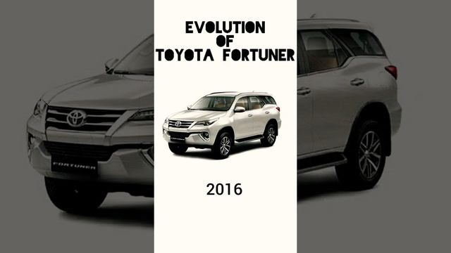 EVOLUTION Of Toyota Fortuner (2005 - 2021)❤️ смотреть онлайн