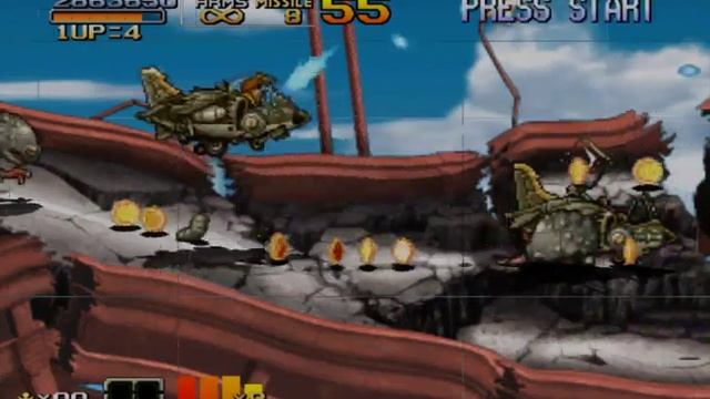 Metal Slug 6 Slug Hack Playthrough смотреть онлайн