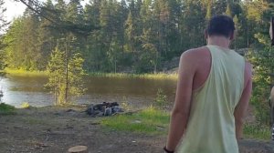 На байдарке по Ладожским шхерам