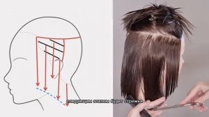 Как подстричь «КАСКАД». Пошагово/ Популярная женская стрижка/ Haircut/ Hair Tutorial