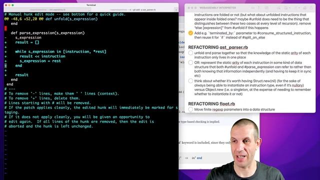 Making a WebAssembly interpreter in Ruby, part 15: expression abstract syntax смотреть онлайн