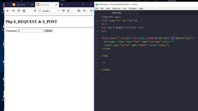 PHP Request and Post | PHP Operators Bangla | php bangla tutorial md azizul | Part 24 смотреть онлайн