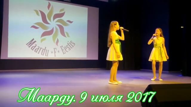 Дуэт Полина и Анастасия Шкелёнок из Минска "Моя Беларусь" смотреть онлайн