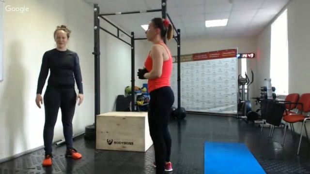 Кросстренинг/Кроссфит/CROSSFIT с тренером-преподавателем Колледжа фитнеса Кариной Курулевой смотреть онлайн