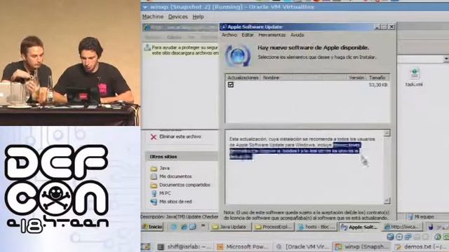 Defcon 18 Evilgrade You still have pending upgrades Part смотреть онлайн