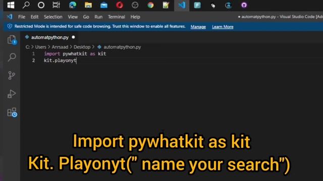 How to automat youtube with python in 2 line of code смотреть онлайн
