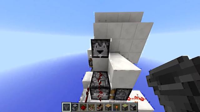Minecraft механизмы (дверь 3х3 без видимых поршней) смотреть онлайн