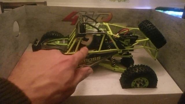 Wltoys 12428 cross country quick unboxing. смотреть онлайн