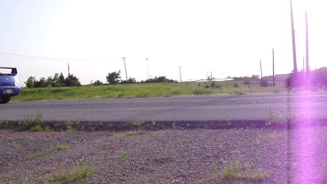2007 Subaru STI Launch Practice (Without Launch Control) (Side View) смотреть онлайн