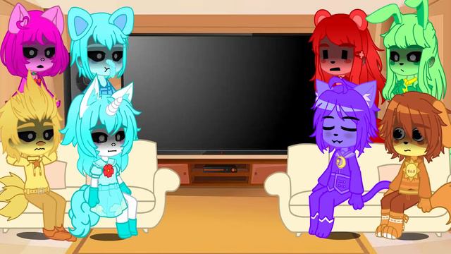 Smiling Critters react to Themselves || Poppy Playtime Chapter 3 || part 1 || смотреть онлайн