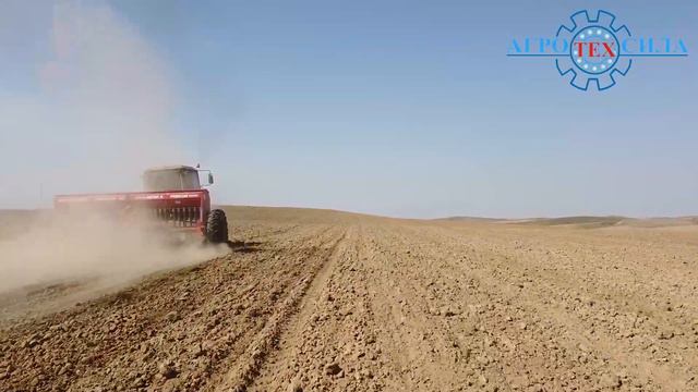 Астра 4 . Зерновая сеялка. Отзыв. Работа в поле. смотреть онлайн