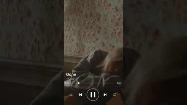 Gone - ROSE' 💖💖GONE song by BLACKPINK rose 🌹