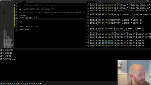 Odin Compiler Development ~ Tilde Backend 2023-07-18 смотреть онлайн