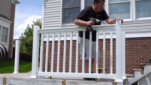 Longevity T-Top Vinyl Railing Installation смотреть онлайн