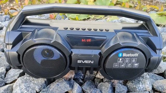 Обзор портативной акустики SVEN PS-415 смотреть онлайн