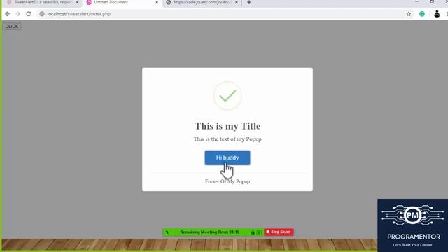 Sweet Alert 2 | Beautiful Responsive And Attractive Alert Boxes | Sweet Alert Plugin | Popup Part-2 смотреть онлайн