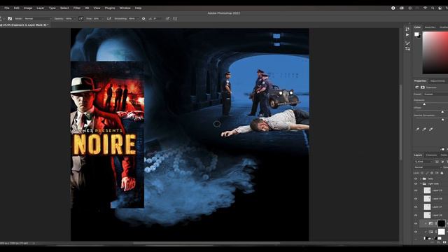 Video Game Cover Remake: Remaking L.A. Noire! (Photoshop) смотреть онлайн
