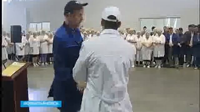 Открытие шоколадной линии