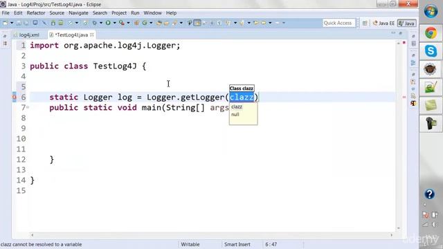 47 Apache Log4J API Console & File Appenders смотреть онлайн