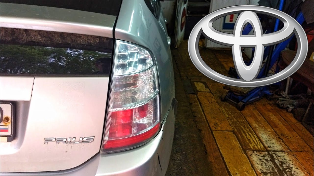 Тойота Приус 20. Замена шлейфа рулевой колонки. смотреть онлайн