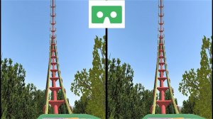 Roller Coaster 20 Американские Горки видео для VR очков 3D SBS VR box google cardboard