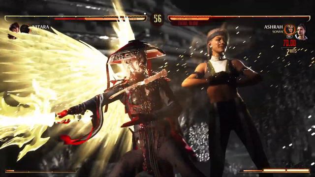 Deadly Alliance Nitara vs. Purified by Blood Ashrah Skin Gameplay - Mortal Kombat 1 смотреть онлайн