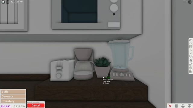 aesthetic kitchen speedbuild ❀ | bloxburg speedbuild | luminto смотреть онлайн