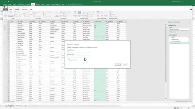 Importing Data from CSV in Excel смотреть онлайн