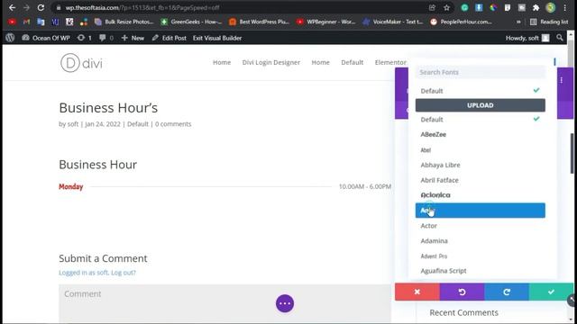 How to Add Business Hours in Blog With Divi Builder in WordPress | Divi Page Builder Tutorial 2022 смотреть онлайн