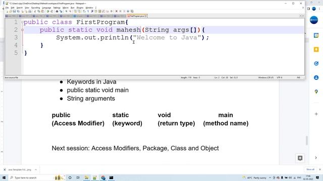 Session 4 - Demystifying public static void main смотреть онлайн