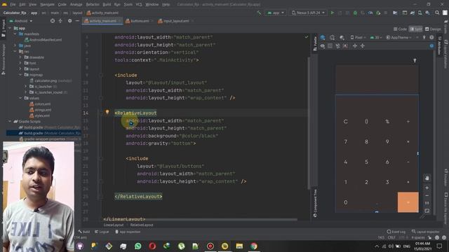 How to create SIMPLE CALCULATOR App in Android Studio || create a calculator in android смотреть онлайн