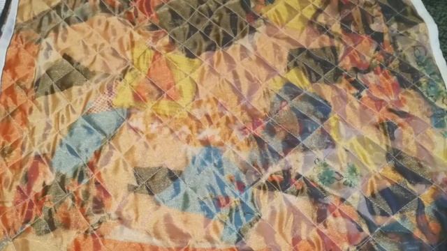 Лоскутный рюкзачок в технике "пицца" смотреть онлайн