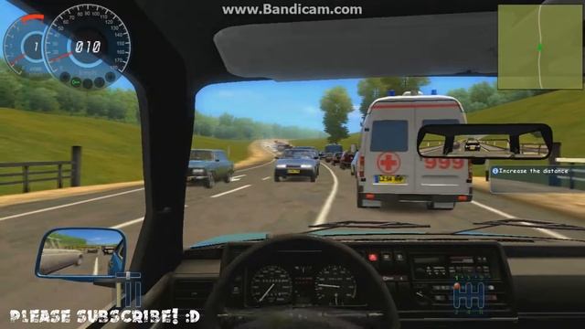 CITY CAR DRIVING | EXTREMLY FAST DRIVE WITHOUT CRASH! GOLF 2 GTI смотреть онлайн