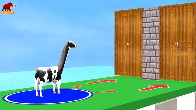 Don't Choose The Wrong Path with Cow Elephant Buffalo Gorilla Max Level in LONG NECK RUN Gameplay смотреть онлайн
