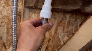 Тропический душ проблема подключения с 1/2 шланг и фитинг 1/2