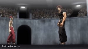 Ханма Юдзиро против Каку Кайо (Hanma Yujiro vs. Kaku Kayo)