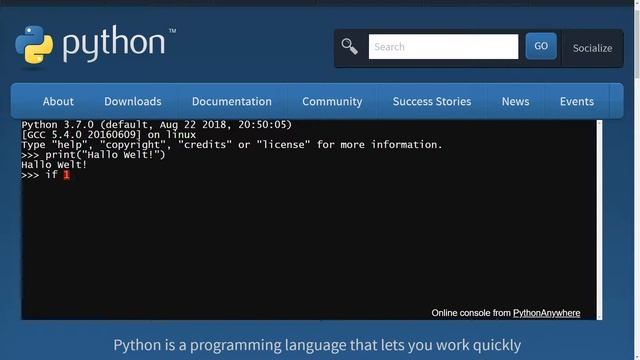 Syntax Regeln | Python Tutorial #12 смотреть онлайн
