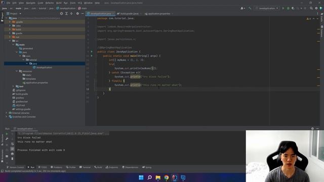 Try Catch Finally in Java смотреть онлайн