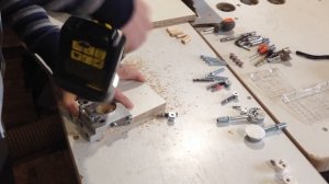 Сборка ДСП  на минификс,  виды   соединений  !