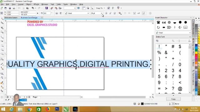 HOW TO CREATE FANTASTIC BUSINESS CARD WITH CORELDRAW TUTORIAL смотреть онлайн
