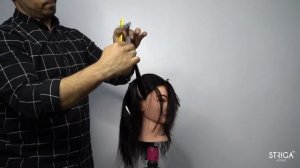 Стрижка женская. Круглые слои. Школа Парикмахеров STRIGA ™