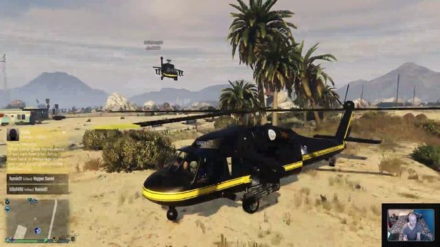 GTA Online 2v2 Helicopter Battle смотреть онлайн