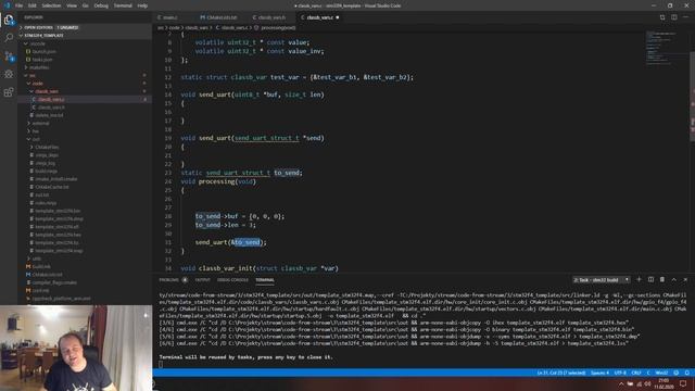 Livestream #4: Norma 60730 Class B - przykład z nowymi sekcjami linkera i kodem przed mainem смотреть онлайн