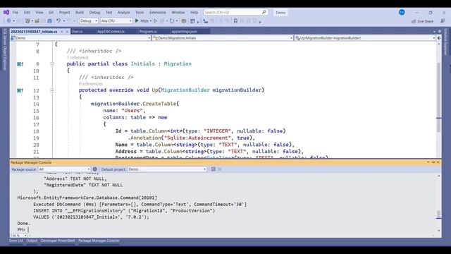 .NET 7 SQLite Database CRUD Operations in Web API using Entity Framework Core смотреть онлайн