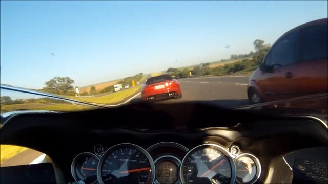 Hayabusa vs Zx14R vs Jagua F Type V8 parte 2 смотреть онлайн