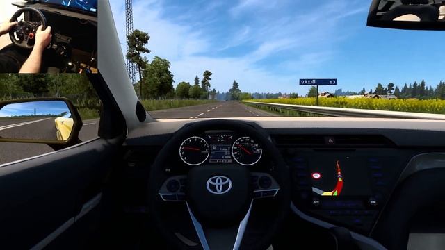 2018 Toyota Camry XSE // EURO TRUCK SİMULATOR 2 (Logitech G29 ) смотреть онлайн