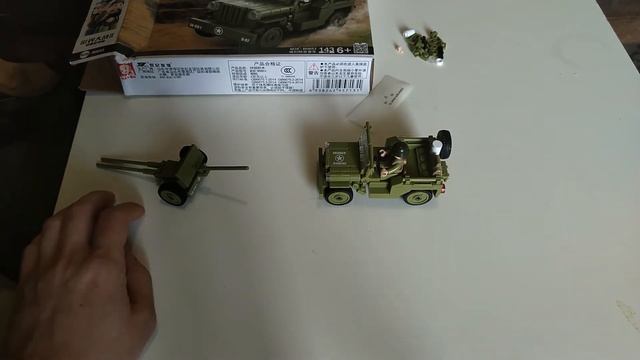Обзор на Willys MB и пушку M3 от Sluban! смотреть онлайн